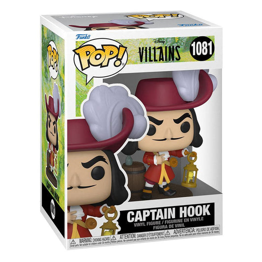 Disney: Villains POP! Disney Vinyl Figur Captain Hook 9 cm Image 2