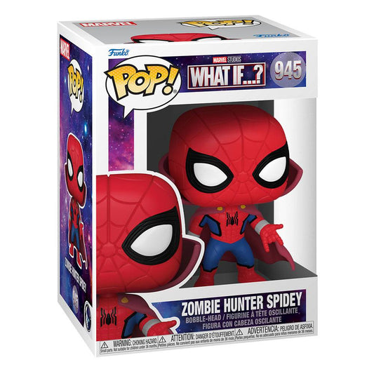 Marvel What If...? POP! TV Vinyl Figur Zombie Hunter Spidey 9 cm Image 2