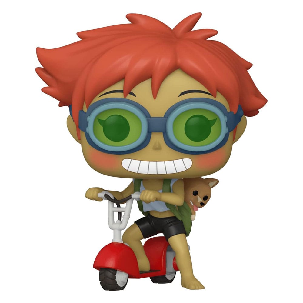 Cowboy Bebop POP! Animation Vinyl Figur Edward on Scooter w/Ein 9 cm Image