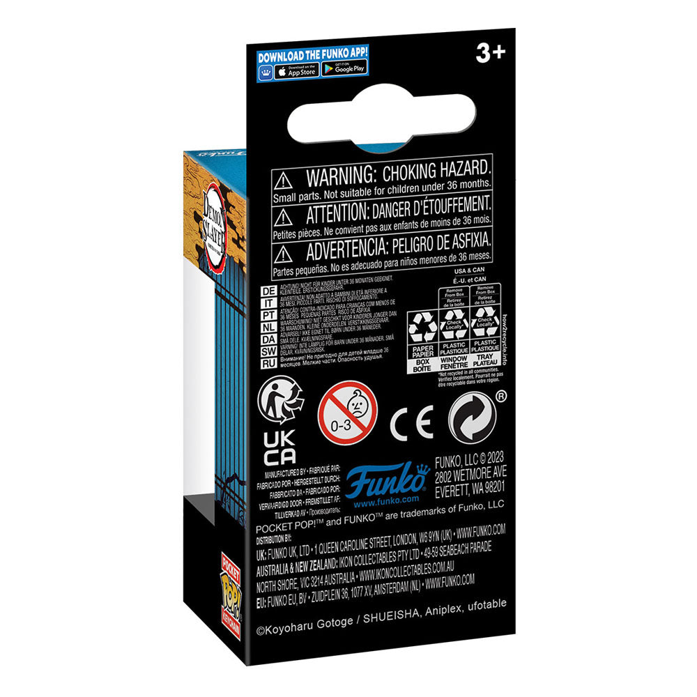 Demon Slayer Pocket POP! Vinyl Schlüsselanhänger 4 cm Tanjiro Display (12) Image 3