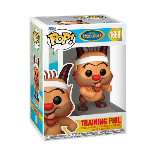 Hercules 25th Anniversary POP! Movies Vinyl Figur Training Phil 9 cm Image 2