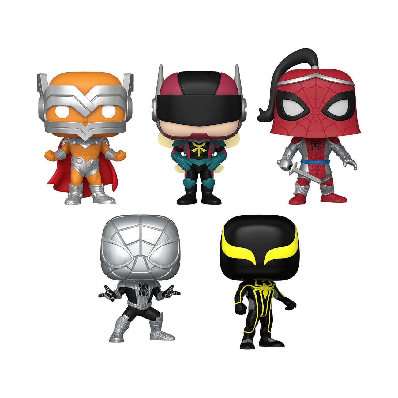 Marvel POP! Vinyl Figuren 5er-Pack Year of the Spider Special Edition 9 cm Image