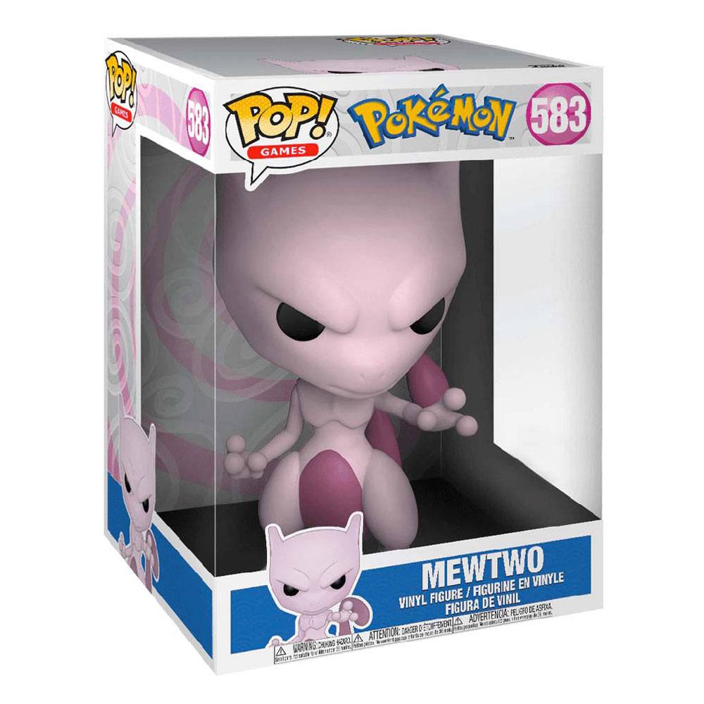 Pokémon Super Sized Jumbo POP! Vinyl Figur Mewtwo (EMEA) 25 cm Image 2