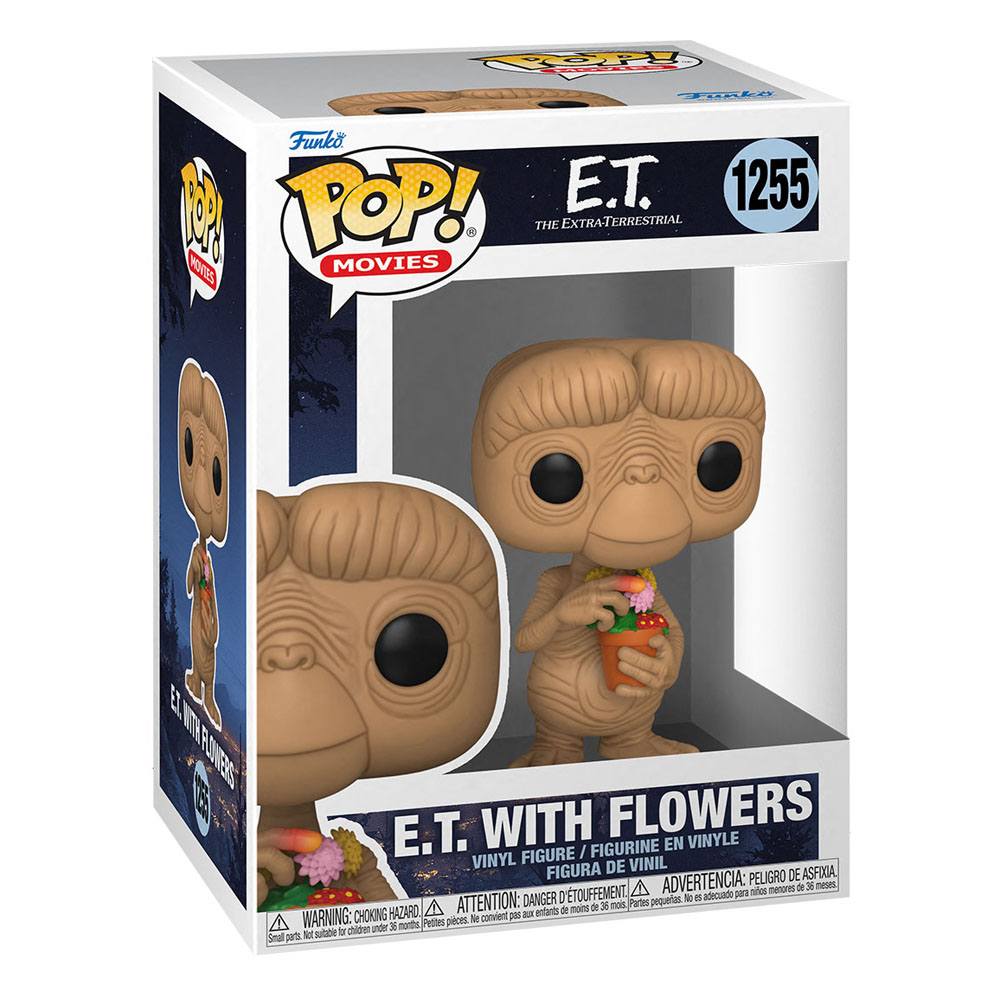 E.T. Der Außerirdische POP! Vinyl Figur E.T. w/ flowers 9 cm Image 2