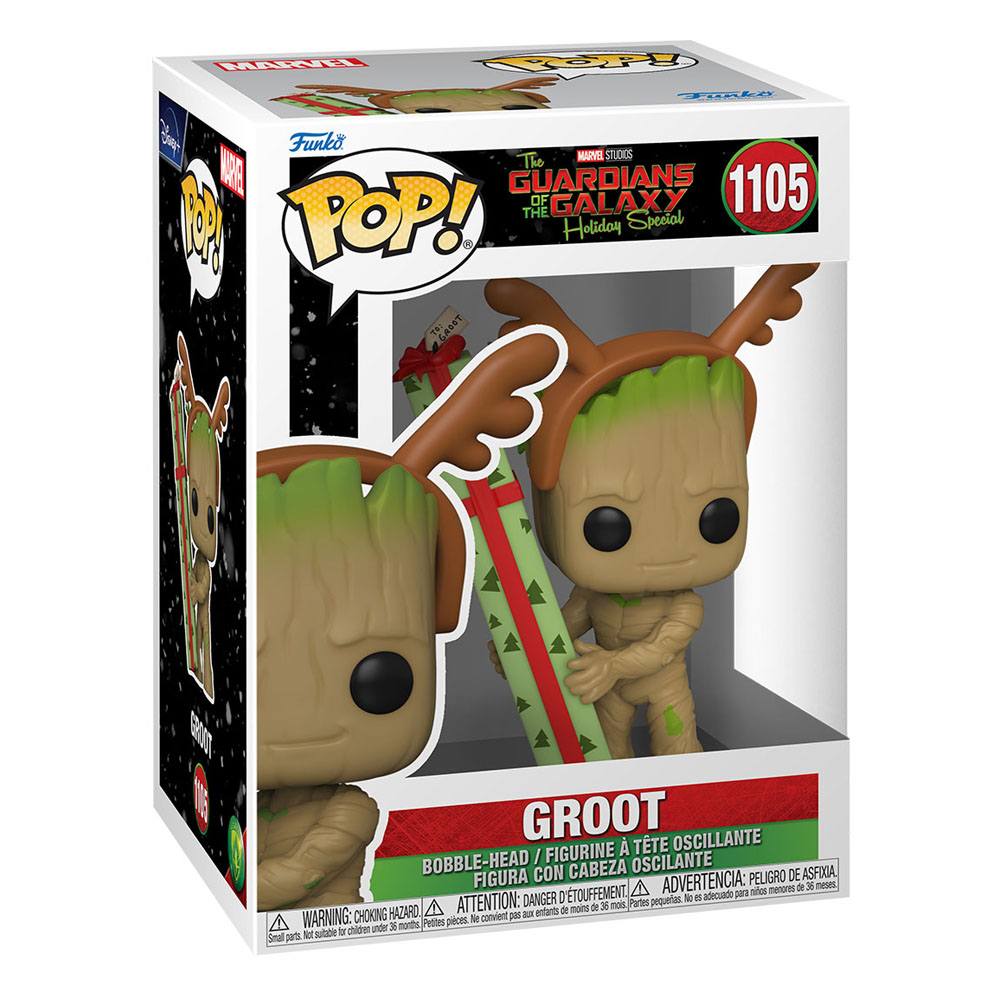 Guardians of the Galaxy Holiday Special POP! Heroes Vinyl Figur Groot 9 cm Image 2