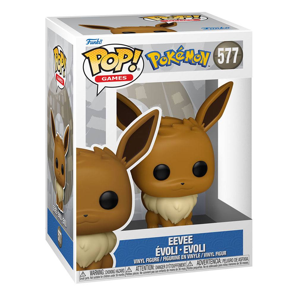 Pokémon POP! Games Vinyl Figur Eevee (EMEA) 9 cm Image 2