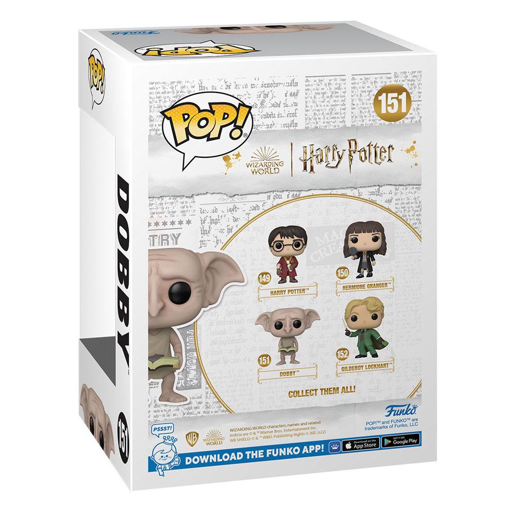 Harry Potter - Chamber of Secrets Anniversary POP! Movies Vinyl Figur Dobby 9 cm Image 3