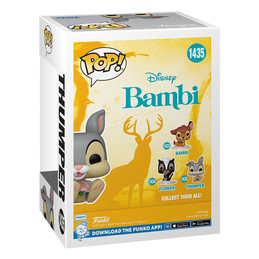 Bambi 80th Anniversary POP! Disney Vinyl Figur Thumper 9 cm Image 2