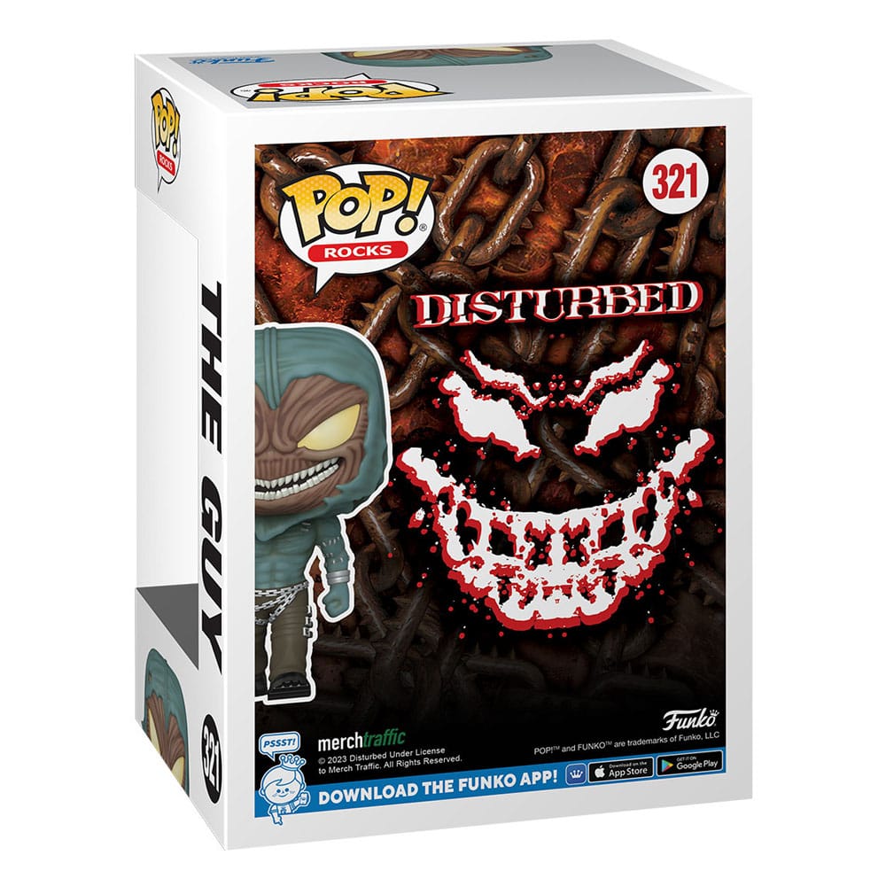 Disturbed POP! Rocks Vinyl Figur The Guy 9 cm Image 3
