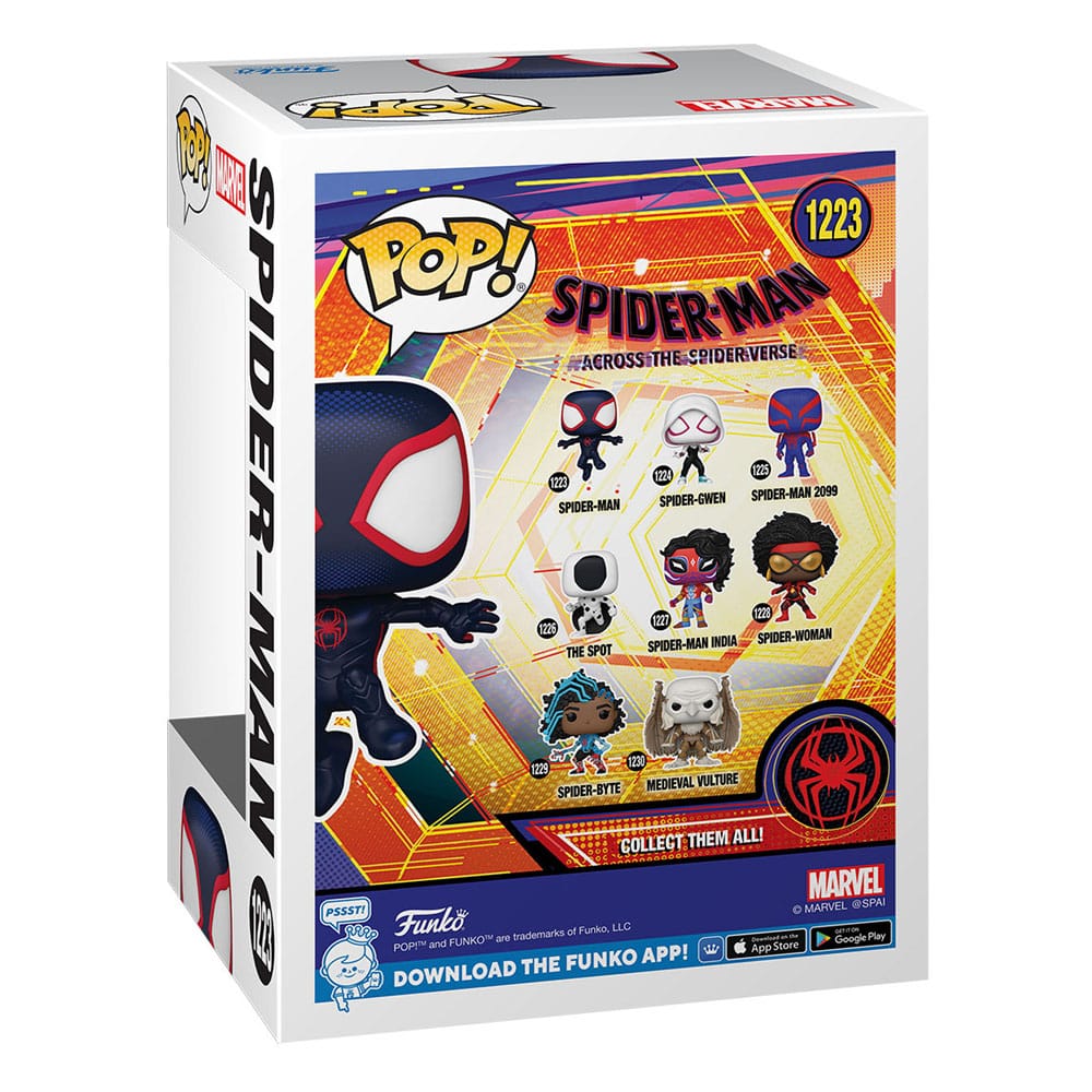 Spider-Man: Across the Spider-Verse POP! Movies Vinyl Figur Spider-Man 9 cm Image 3