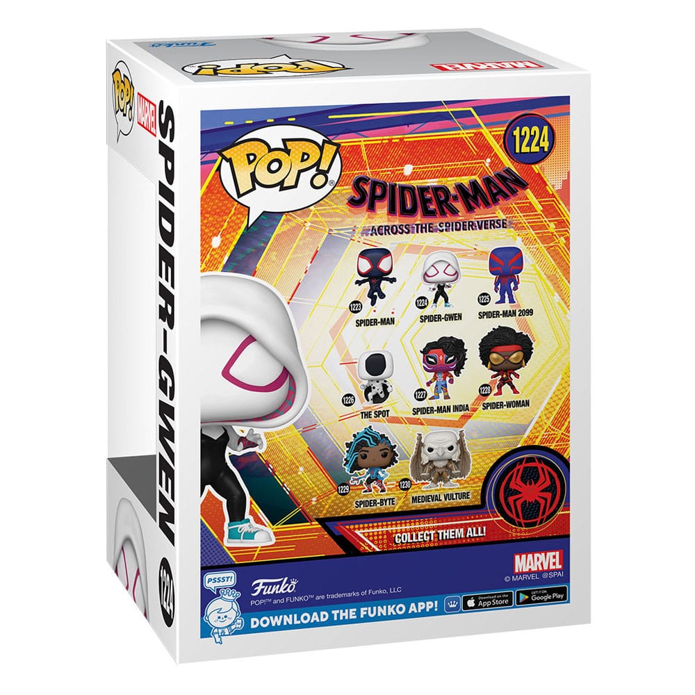 Spider-Man: Across the Spider-Verse POP! Movies Vinyl Figur Spider-Gwen 9 cm Image 3