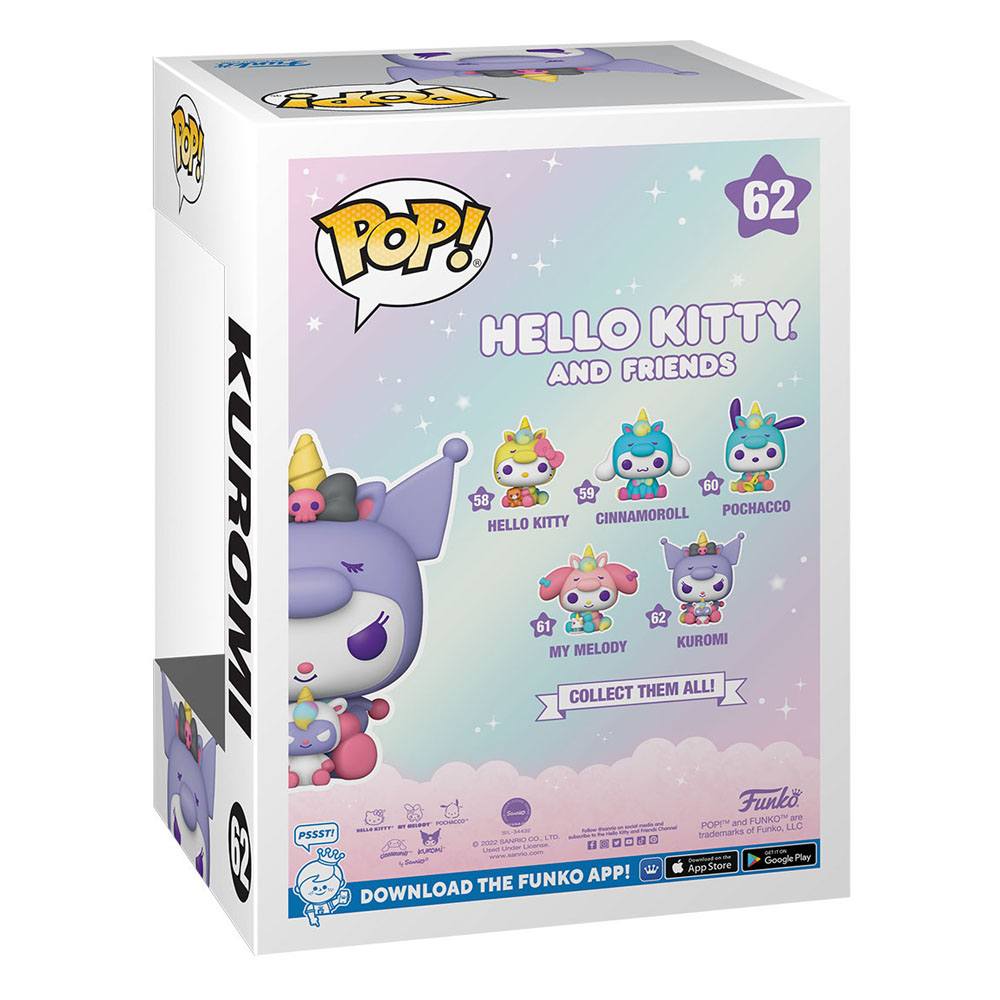 Hello Kitty and Friends POP! Sanrio Vinyl Figur Kuromi 9 cm Image 3