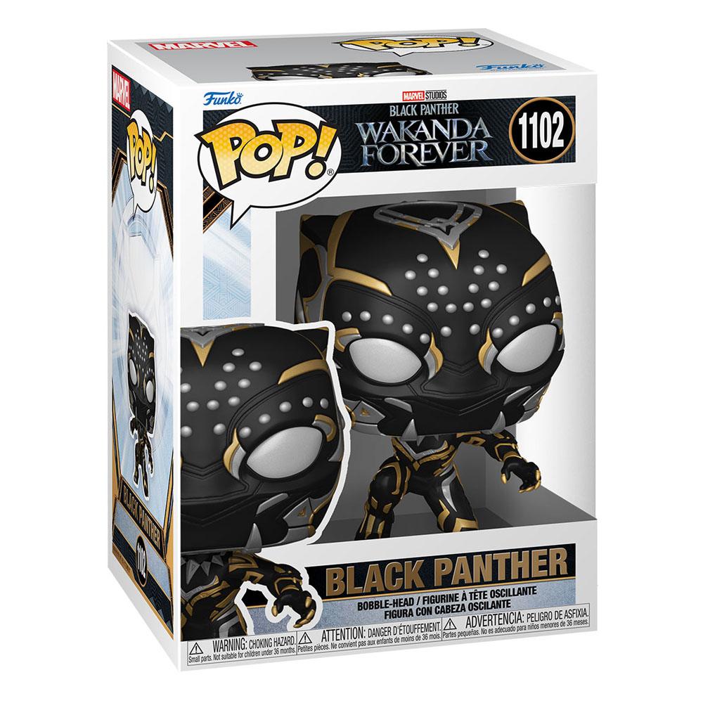 Black Panther: Wakanda Forever POP! Marvel Vinyl Figur Black Panther 9 cm Image 2