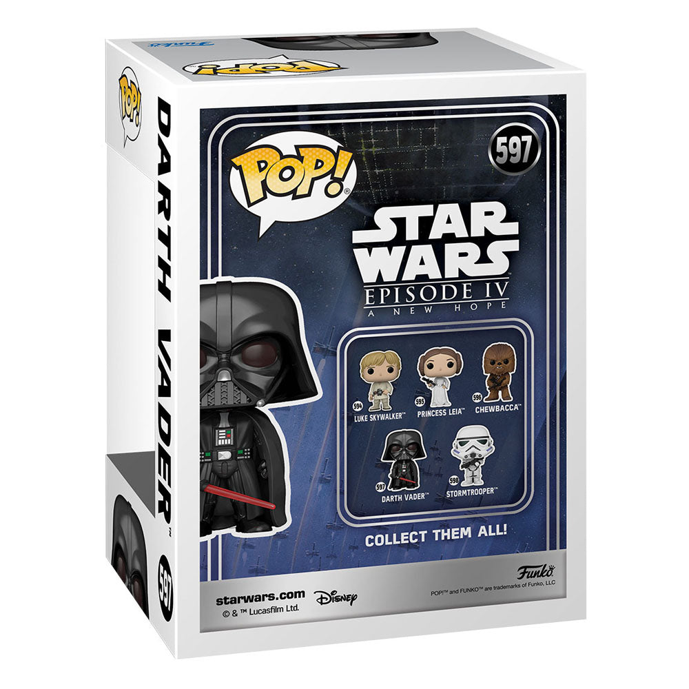 Star Wars New Classics POP! Star Wars Vinyl Figur Darth Vader 9 cm Image 3