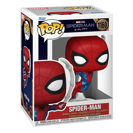Spider-Man: No Way Home POP! Marvel Vinyl Figur Spider-Man Finale suit 9 cm Image 2