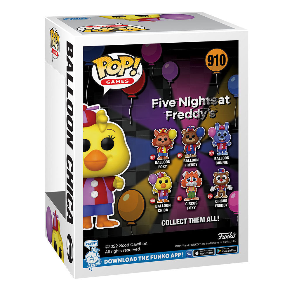 Five Nights at Freddy's Security Breach POP! Games Vinyl Figur Balloon Chica 9 cm Image 3