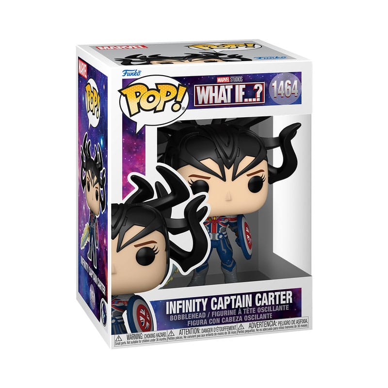 What If...? POP! Animation Vinyl Figur Infinity Captain Carter 9 cm Image 2