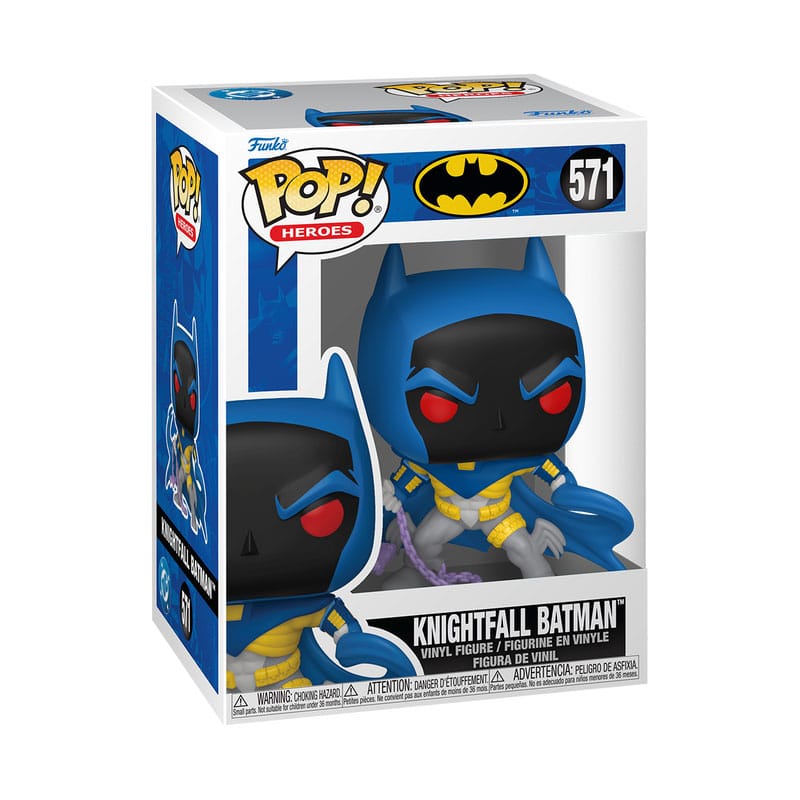 DC Thru The Years POP! Heroes Vinyl Figuren Knightfall Batman(90's) 9 cm Image 2