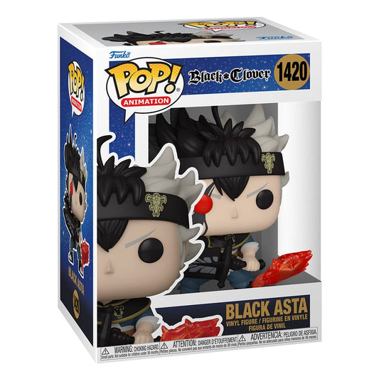 Black Clover POP! Animation Vinyl Figur Black Asta 9 cm Image 2