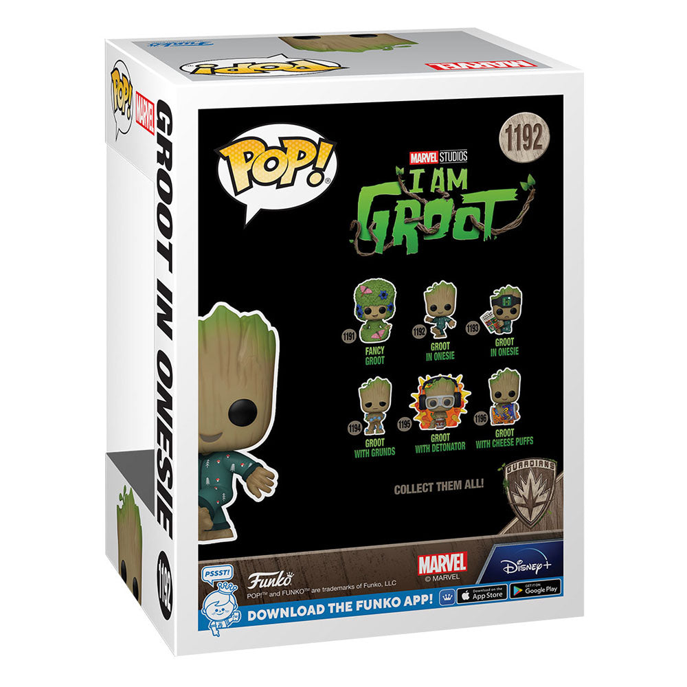 Ich bin Groot POP! Vinyl Figur Groot PJs (dancing) 9 cm Image 3