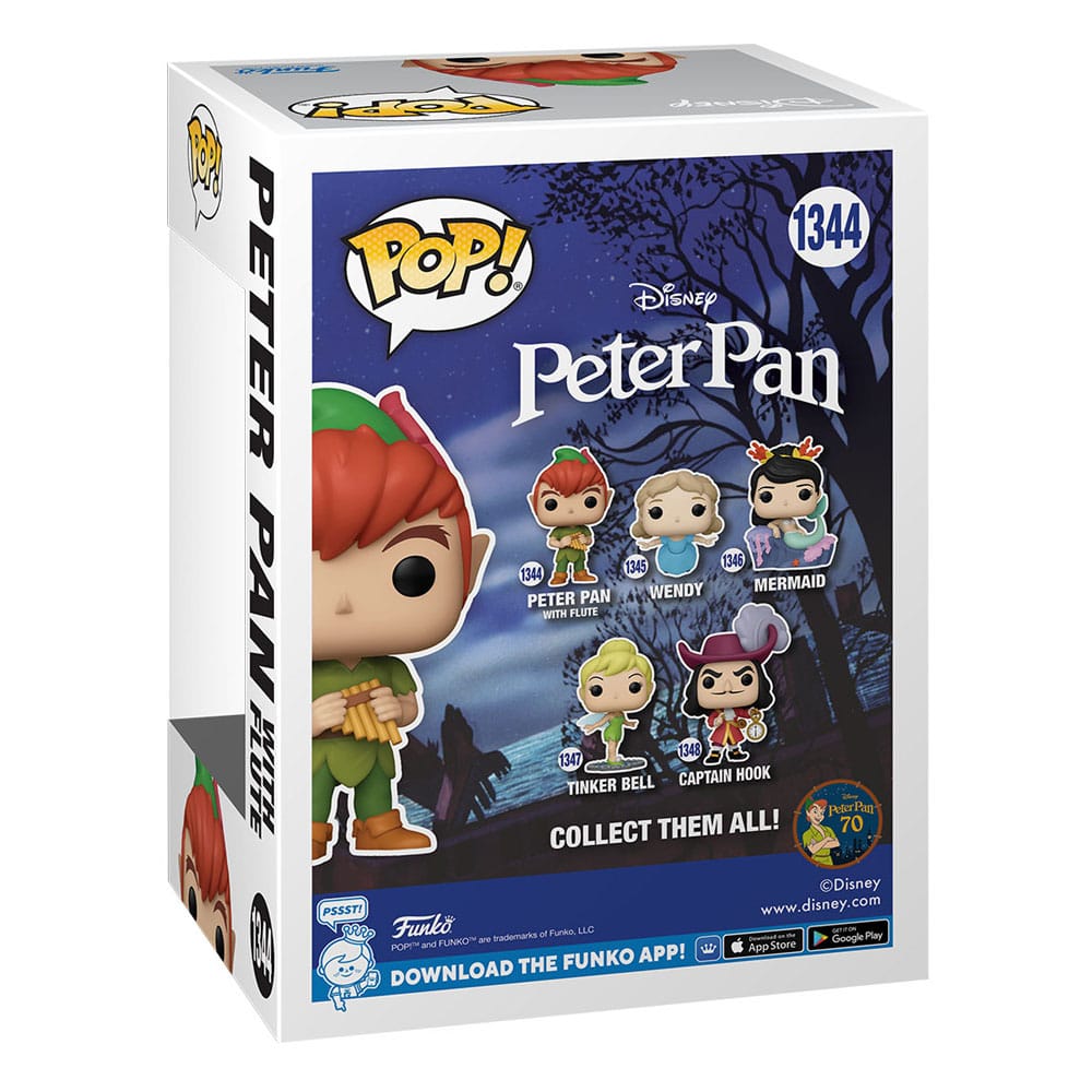 Peter Pan 70th Anniversary POP! Disney Vinyl Figur Peter 9 cm Image 3