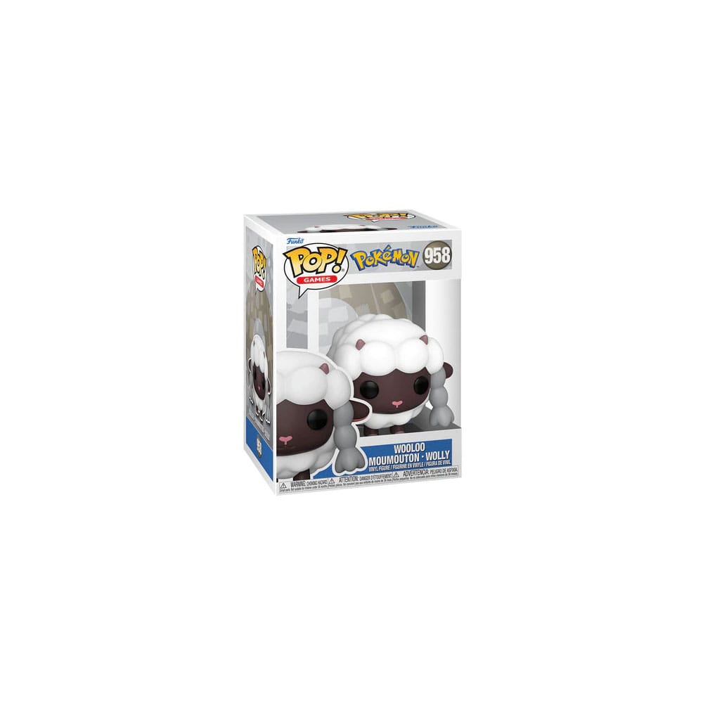 Pokémon POP! Games Vinyl Figur Wooloo (EMEA) 9 cm Image 2