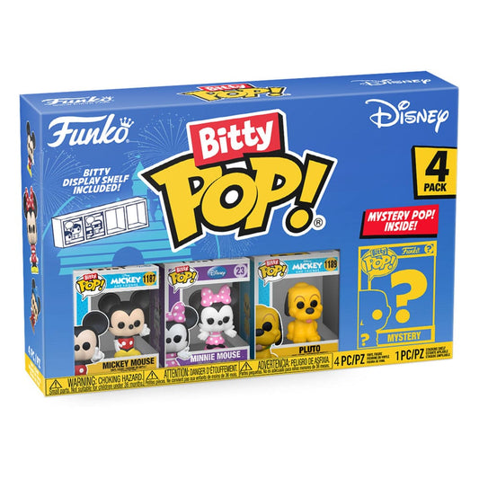 Disney Bitty POP! Vinyl Figuren 4er-Pack Mickey 2,5 cm Image 2