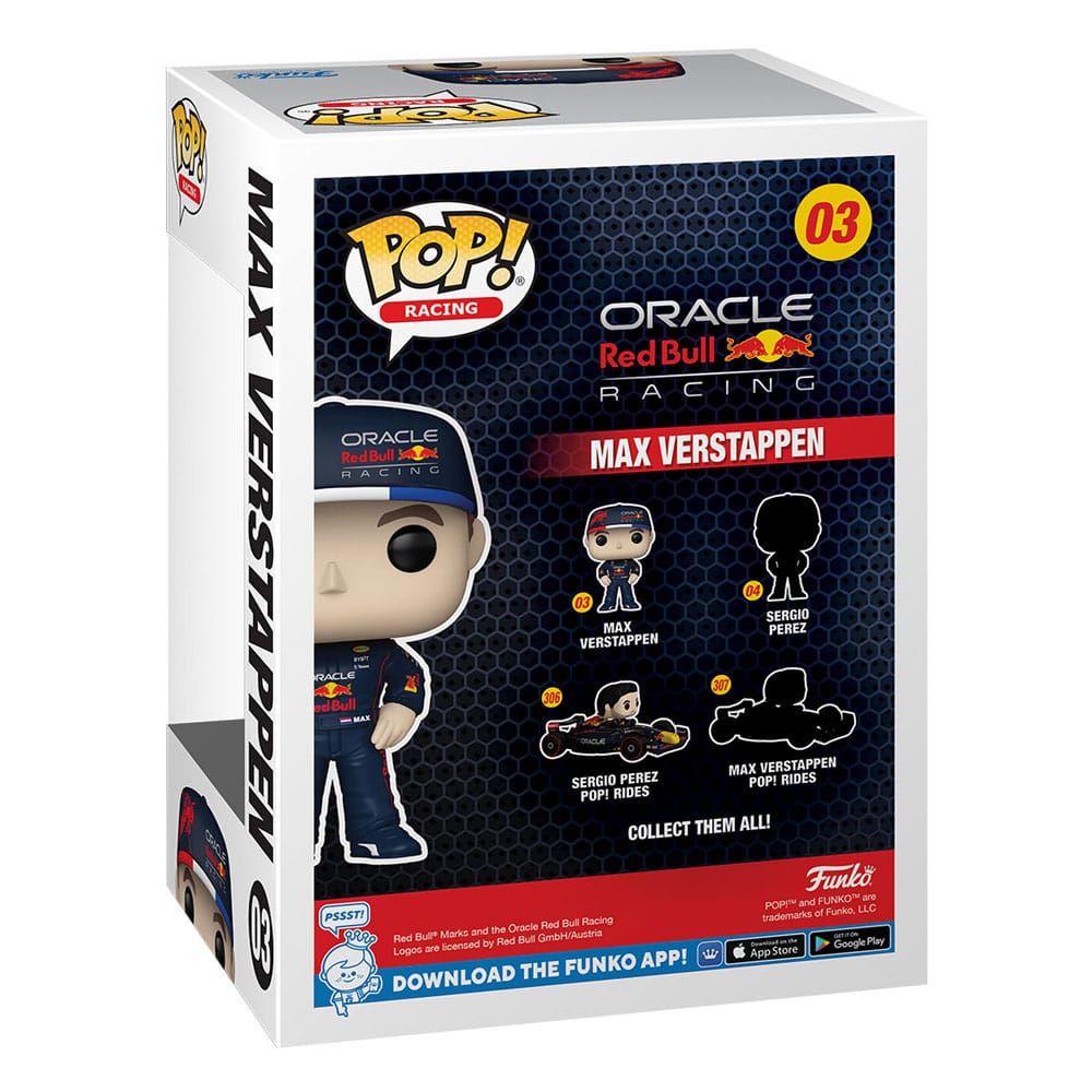 Formel 1 POP! Vinyl Figur Max Verstappen 9 cm Image 3