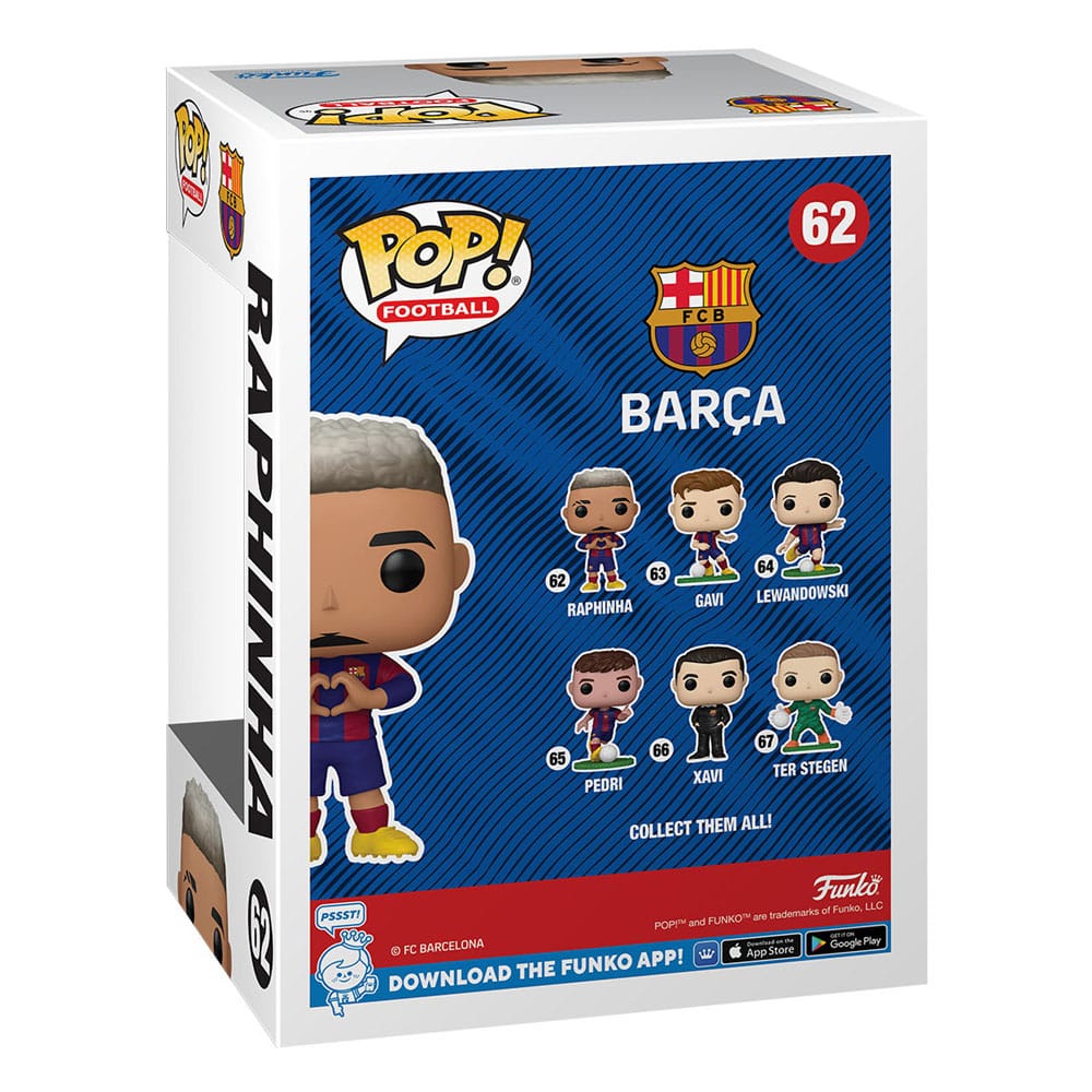 EFL POP! Football Vinyl Figur Barcelona - Raphinha 9 cm Image 3