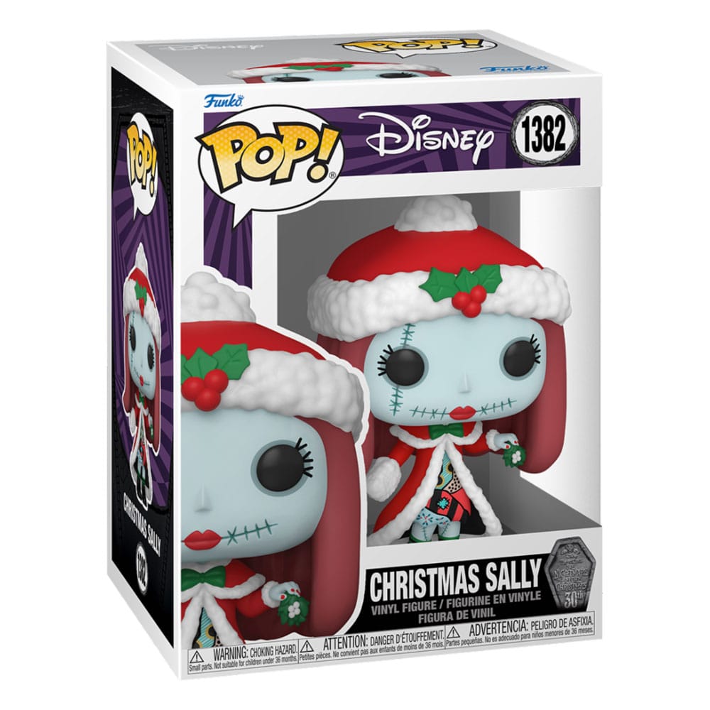 Nightmare before Christmas 30th POP! Disney Vinyl Figur Christmas Sally 9 cm Image 2