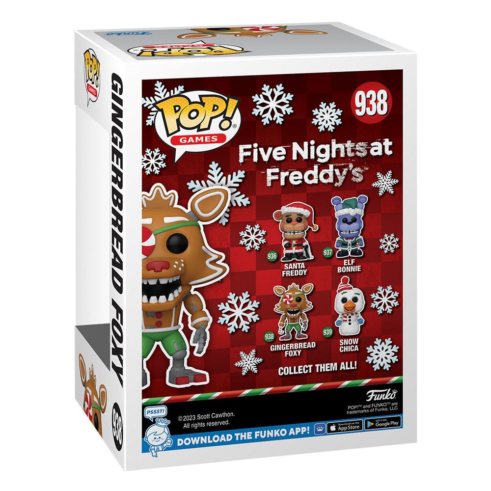 Five Nights at Freddy's POP! Games Vinyl Figur Holiday Foxy 9 cm Image 3