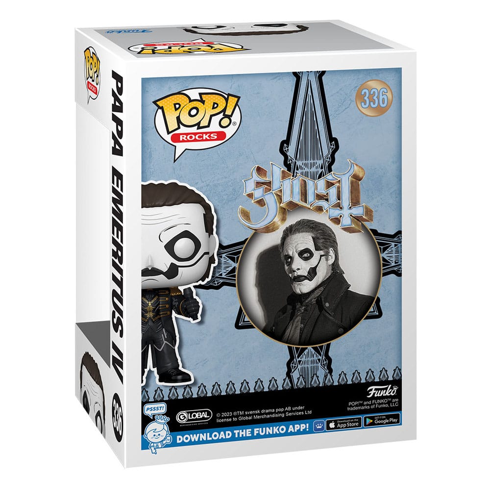 Ghost POP! Rocks Vinyl Figur Papa Emeritus IV 9 cm Image 3
