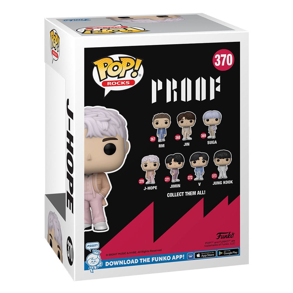 BTS POP! Rocks Vinyl Figur J Hope 9 cm Image 3