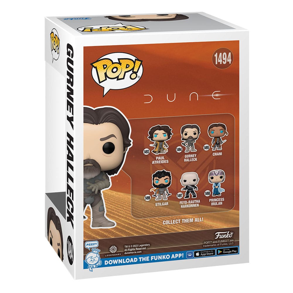 Dune 2 POP! Movies Vinyl Figur Gurney Halleck 9 cm Image 3