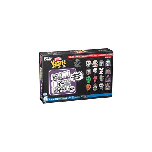 Nightmare Before Christmas Bitty POP! Vinyl Figuren 4er-Pack Santa Jack 2,5 cm Image 2