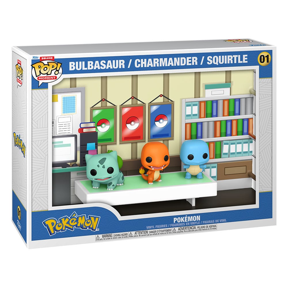 Pokemon POP Moments Deluxe Vinyl Figuren Pokemon - Starters Image 2