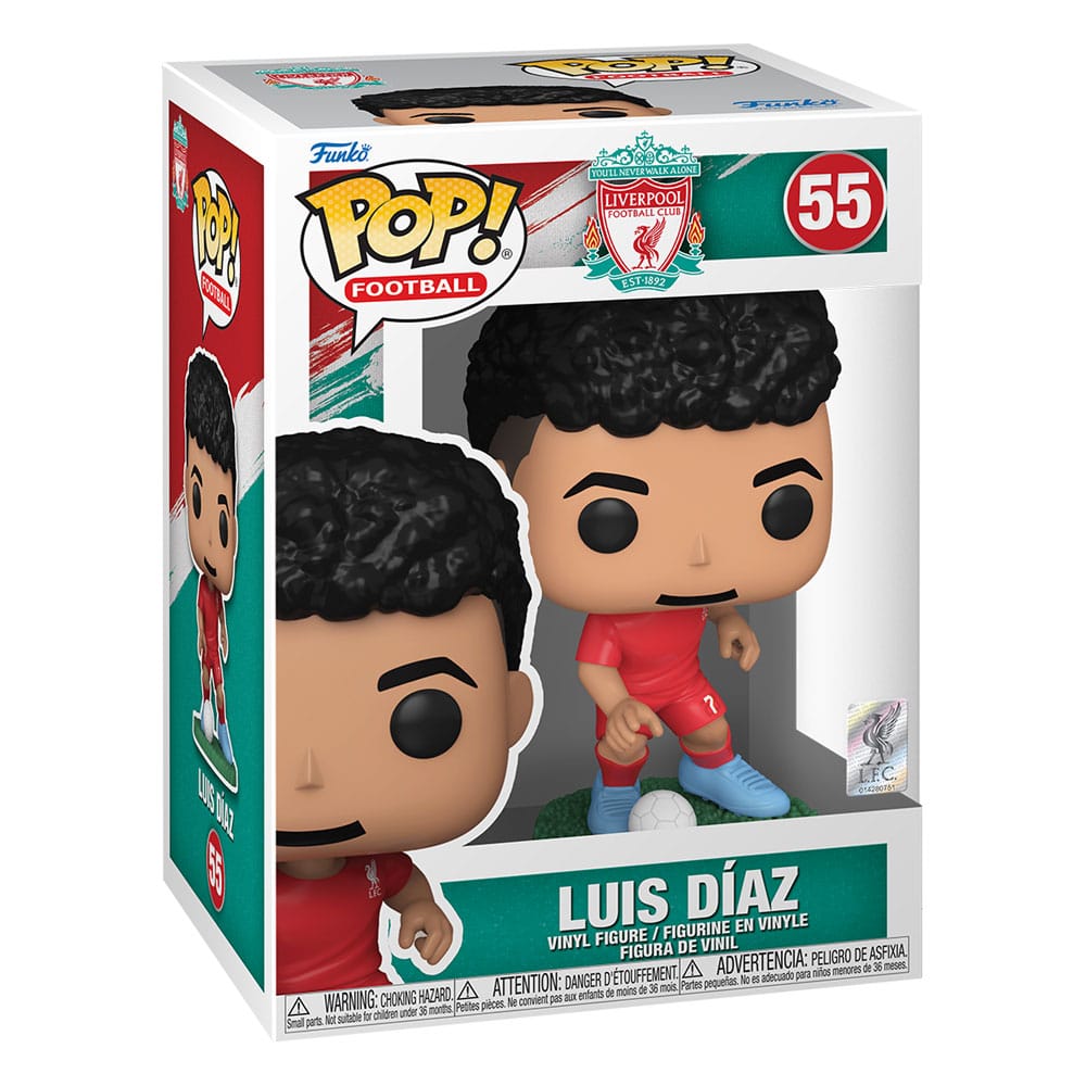 FC Liverpool POP! Football Vinyl Figur Luis Díaz 9 cm Image 2