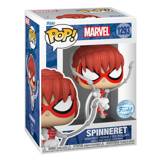 Spider-Man POP! Marvel Vinyl Figur Spinneret 9 cm Image 2