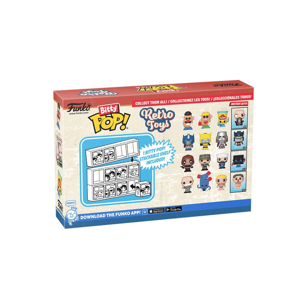 Retro Toys Bitty POP! Vinyl Figuren 4er-Pack Mr. Potato Head 2,5 cm Image 3
