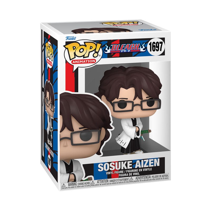 Bleach POP! Animation Vinyl Figur Aizen 9 cm Image 2