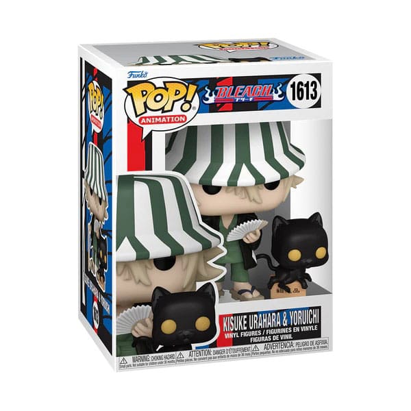 Bleach POP! Animation Vinyl Figur Kisuke w/Yoruichi 9 cm Image 2