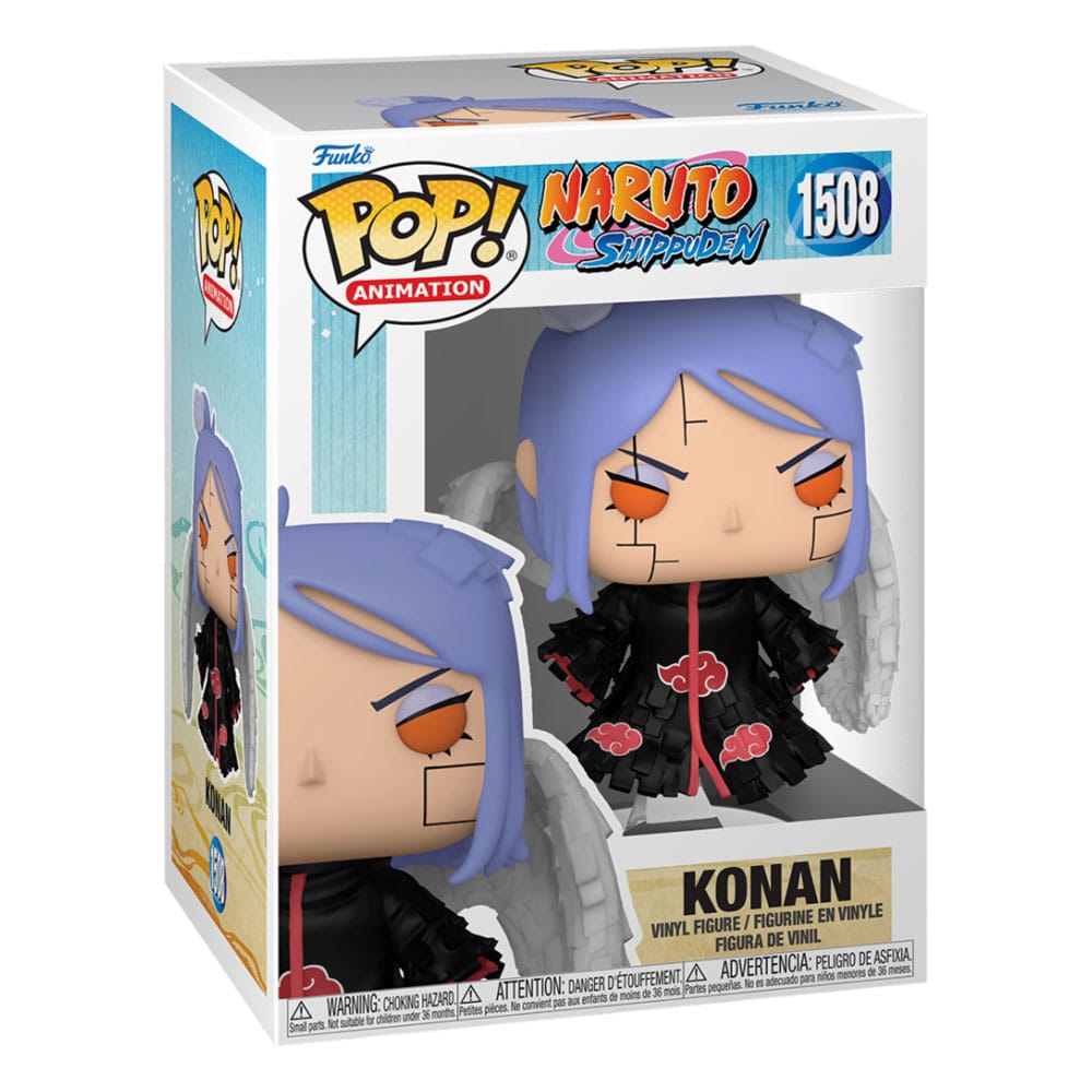 Naruto Pop! Animation Vinyl Figur Konan 9 cm Image 2