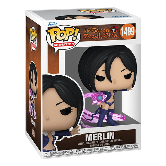 Seven Deadly Sins Pop! Animation Vinyl Figur Merlin 9 cm Image 2