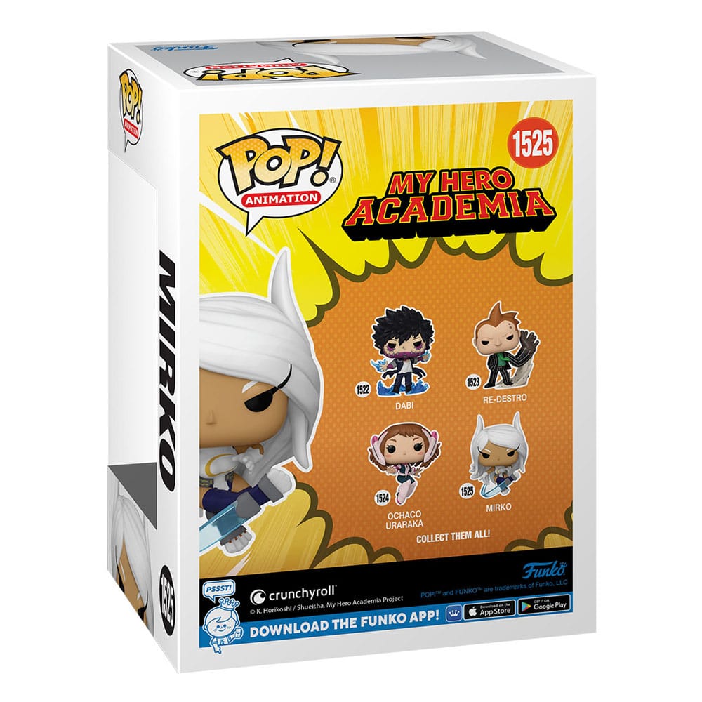 My Hero Academia - Hero League Baseball POP! Animation Vinyl Figur Mirko 9 cm Image 3