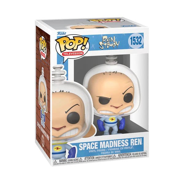 Nick Rewind POP! TV Vinyl Figur Ren(Space Suit) 9 cm Image 2