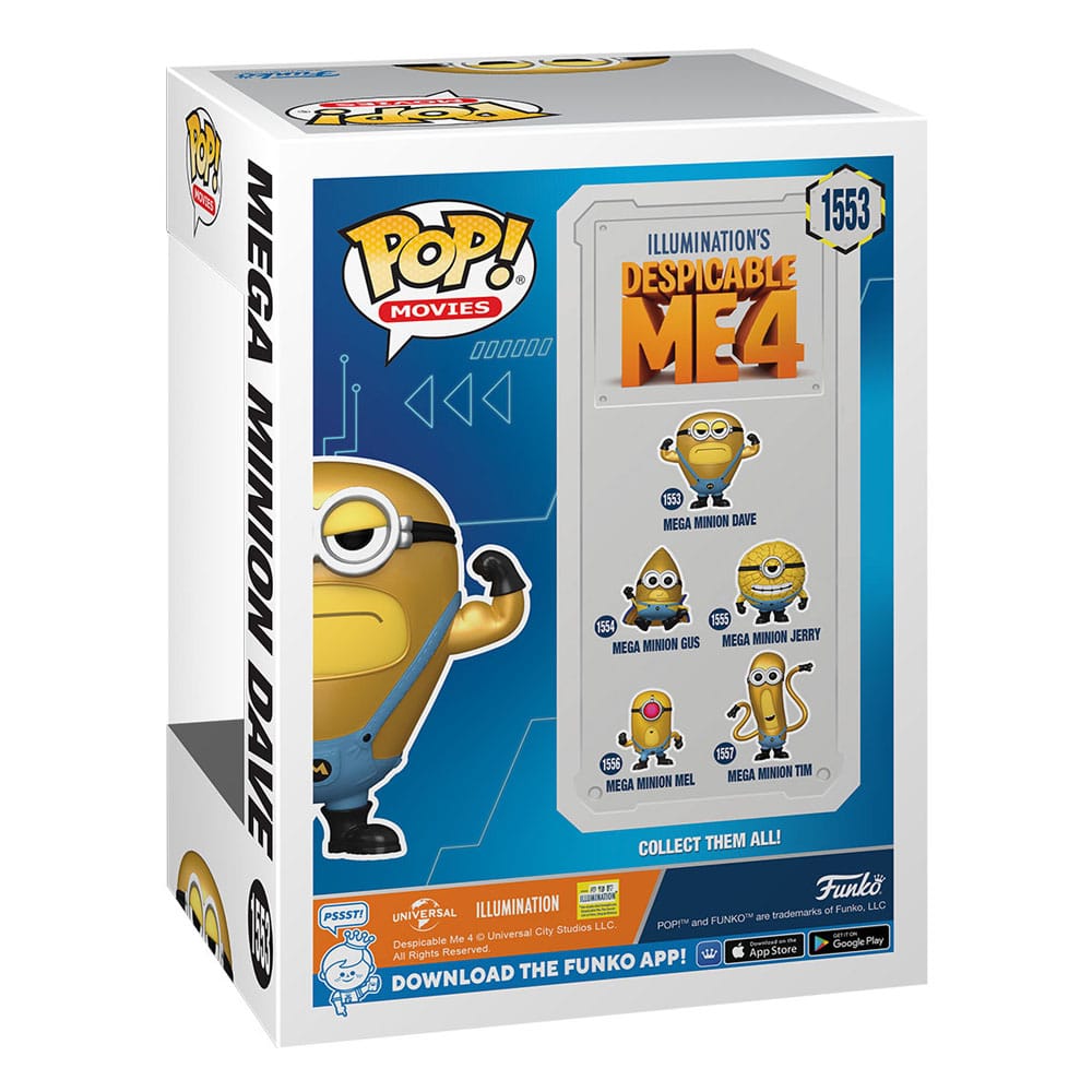 Ich - Einfach unverbesserlich 4 POP! Movies Vinyl Figur Super Dave 9 cm Image 3