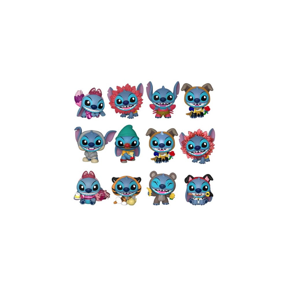 Disney Mystery Minis Minifiguren 5 cm Stitch in Costume Display (12) Image 3
