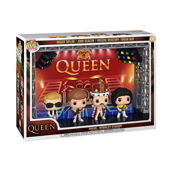 Queen POP Moments Deluxe Vinyl Figuren 4er-Pack Wembley Stadium Image 2