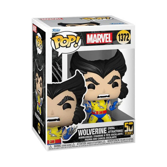 Marvel POP! Marvel Vinyl Figur Wolverine 50th - Ultimate Wolverine w/ Adamantium 9 cm Image 2