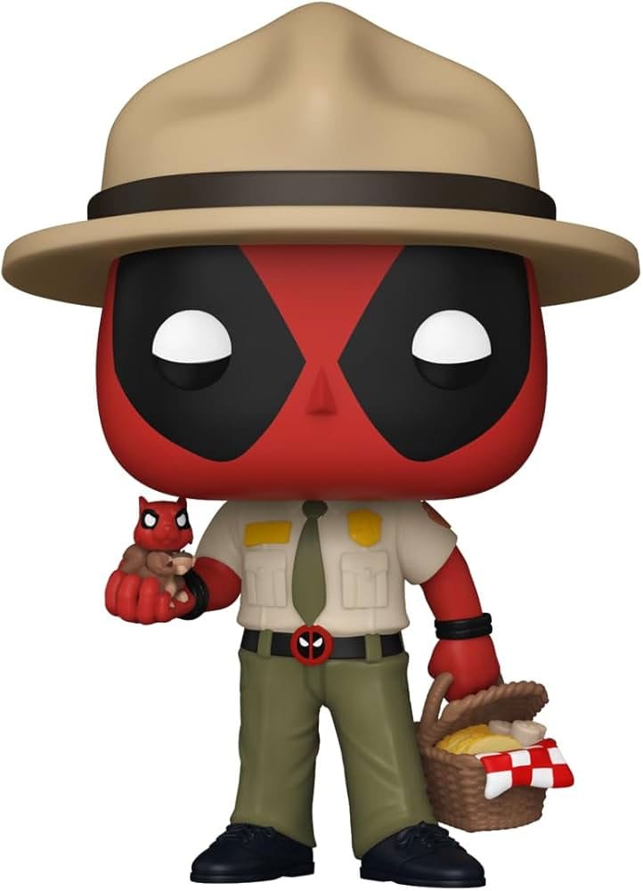 Deadpool POP! Marvel Vinyl Figur Park Ranger Deadpool 9 cm Image